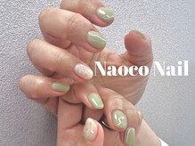 ナオコネイル(Naoco Nail)/シェル＊テラゾー風デザイン