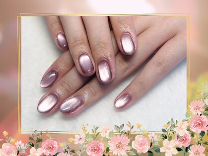 クリスタルネイルの写真