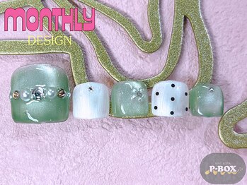 ピーボックス(P BOX)/☆季節の定額デザインFOOT☆