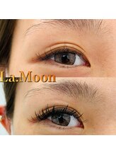 ラ ムーン アイラッシュアンドヘアメイク(La.Moon)/ビフォーアフター（付け足し）