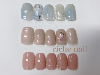 リッシュネイル 新百合ヶ丘店(riche nail)/シンプルアートコース