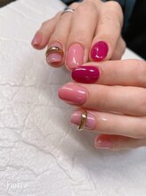 シュシュ(Chou chou)/カラー違いでグラデーション