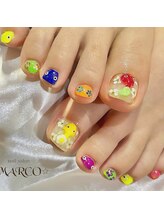 ネイルサロン マルコ(nail salon MARCO)/カラフルネイル