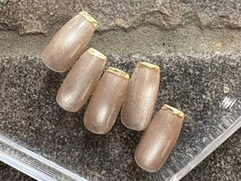 マグネットネイル×ミラーネイル