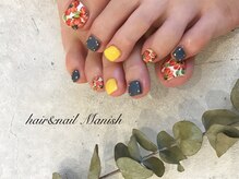 マニッシュ(Manish)/フラワー/スタッズ/カラフル　夏