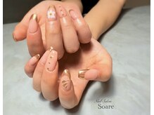 ソアレ(Soare)/フレンチミラーネイル