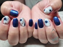 ネイルプラスユウ(NAIL+U)/秋色フラワー