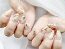 大理石ネイル【ニュアンス】