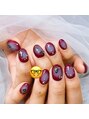 トレンドネイルスタジオ(Trend Nail Studio)&nbsp;カッコいいチーク十字架