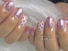 RANnail/ギラギラミニハートホロネイル