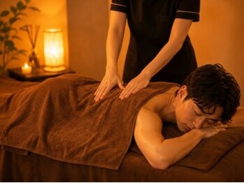 癒音の写真/男性のお客様からも好評◎デスクワークによる肩こり、腰痛、眼精疲労を整えて、明日への活力もチャージ！