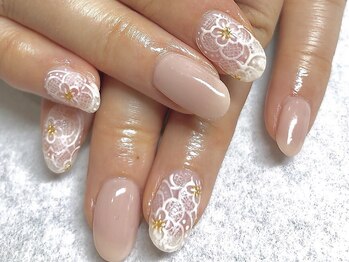 リッチネイル(Rich Nail)/フラワーレース