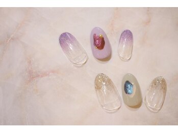 ブリオン 六本松店(Bullion)/塗りかけニュアンス