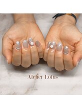 アトリエ ロータス 仙台駅前店(Atelier LOTUS)/バラネイル