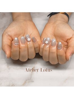 アトリエ ロータス 仙台駅前店(Atelier LOTUS)/バラネイル