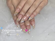 エマネイル プラスキハクヤ 枚方店(EmaNail+KIHAKUYA)/ストーンネイル