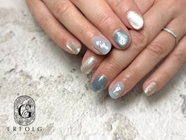 ブルー×シェルデザイン