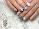 ブルー×シェルデザイン