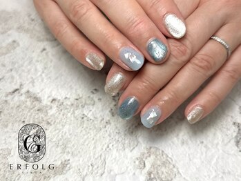 エアフォルクギンザ 横浜店(ERFOLG GINZA)/ブルー×シェルデザイン