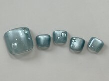 ネイルメゾン 天神店(NAIL MAISON)/うるうる水滴ネイル夏¥7000