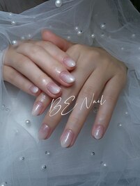 ラメグラデーションネイル