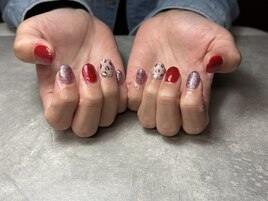 アニマルデザインネイル