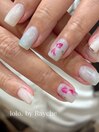 【夏本番】金魚art nail♪
