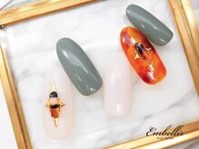 アンベリール 横浜店(Embellir)/(744)べっ甲パーツネイル