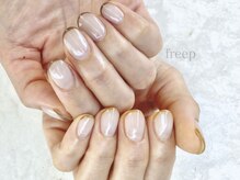 フリープ(freep)/*フレンチネイル* &nbsp;春 夏 秋 冬