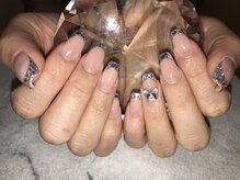 エスフィーネイルサロン ブリーユ(Esfy nailsalon Brille)/ガラスフレンチ
