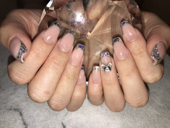 エスフィーネイルサロン ブリーユ(Esfy nailsalon Brille)/ガラスフレンチ