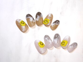 ブリオン 六本松店(Bullion)/ハッピースマイルネイル