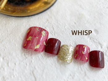 ウィスプ(WHISP)/ニュアンスボルドーフット 秋冬