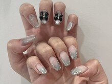 コム 草加マルイ店(com by neolive)/リボンネイル