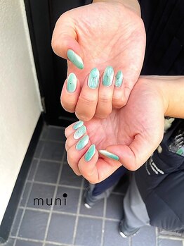 ムニネイル 心斎橋(muni NAIL)/定額60分アートコース/初回¥5900