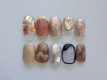 ネイルサロン スラッシュ(SLASH)/【吉崎】　定額design￥9350