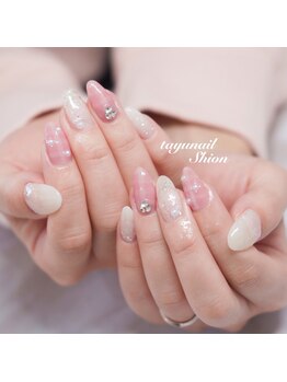 たゆ ネイル(たゆnail)/パラジェルチェックアートネイル