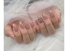 エクラベル(E'clat belle)/大人可愛いオフィスネイル