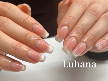 ルハナネイル(Luhana nail by Linoa nail)の写真/シンプルな中にも個性が光る、ハイセンスなデザインをご提案。パラジェル専門店の【極上の仕上がり】に感動