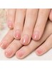 【ジェルネイル初心者さん◎】短い爪も◎肌なじみジェルネイル¥6300