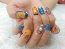 ネイリシャス(NAILICIOUS)/エレガントなべっこう♪