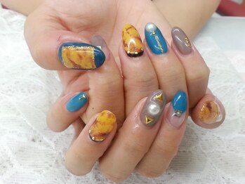 ネイリシャス(NAILICIOUS)/エレガントなべっこう♪