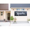 アペルトネイル(aperto nail)ロゴ