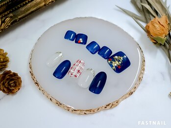 ファストネイル ロコ 志免店(FASTNAIL LOCO)/冬を楽しむネイル【11808】