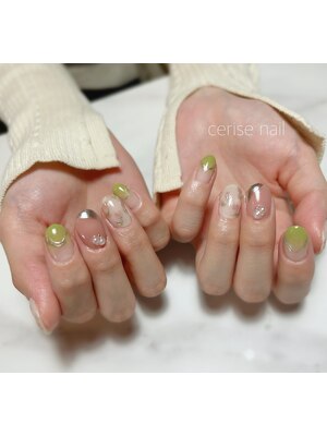 cerise nail【スリーズネイル】