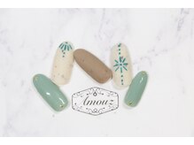 アモウズ(Amouz)/定額【テーマ:陶器ネイル】3