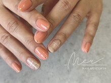 メール 代々木上原(Mer)/チェックネイル