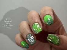 ルカ 原宿(lux)/エメラルドグリーンネイル