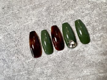 ミュウ(nail&eyelash salon Myu)/5種から選べるべっ甲ネイル♪