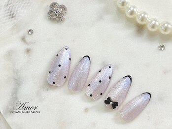 まつげエクステアンドネイルサロン アモル 恵比寿店(Amor)/定額ワンホン韓国ネイル　8900円